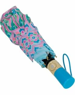 Best Sale 👏 Lilly Pulitzer Travel Umbrella | Umbrellas 🌟 -Cheap Lilly Pulitzer Store 61JKPEc0neL. AC SR736920
