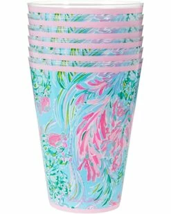 Budget ๐ Lilly Pulitzer Pool Cups | Dining ๐
