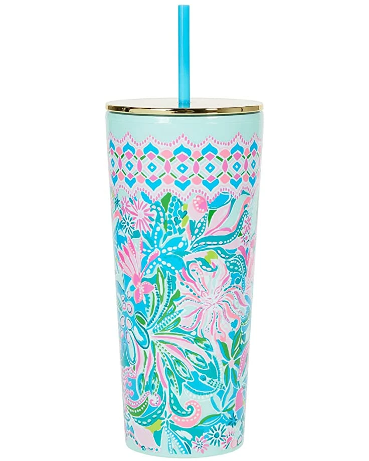 Best deal ๐ Lilly Pulitzer Tumbler with Straw | Dining ๐ 2 Best deal ๐ Lilly Pulitzer Tumbler with Straw | Dining ๐ - Image 2