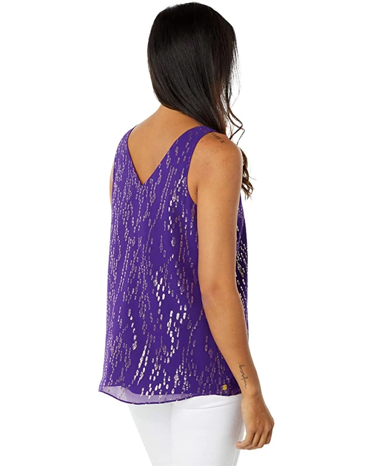 Coupon โญ Lilly Pulitzer Florin Silk Sleeveless V-Neck | ๐ Shirts & Tops ๐ 2 Coupon โญ Lilly Pulitzer Florin Silk Sleeveless V-Neck | ๐ Shirts & Tops ๐ - Image 2