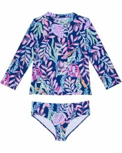 Cheap ⌛ Lilly Pulitzer Kids Bobby Rashguard Set UPF 5 (Toddler/Little Kids/Big Kids) | Swimwear 🧨 -Cheap Lilly Pulitzer Store 7121Jl9G1ML. AC SR736920