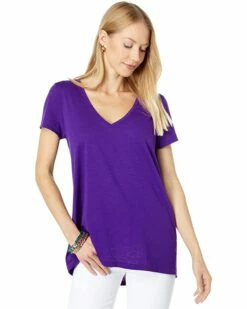 Best deal ⌛ Lilly Pulitzer Etta V-Neck | 👕 Shirts & Tops 🛒