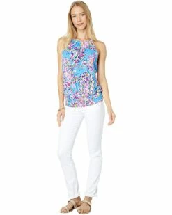 Brand new 🧨 Lilly Pulitzer Bowen Top | 👕 Shirts & Tops 🤩 -Cheap Lilly Pulitzer Store 712HJQoHsUL. AC SR736920