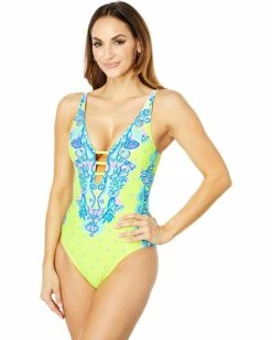 Best deal ⌛ Lilly Pulitzer Jaspen One-Piece | Swimwear 💯 -Cheap Lilly Pulitzer Store 712rhLT1zL. AC SR736920