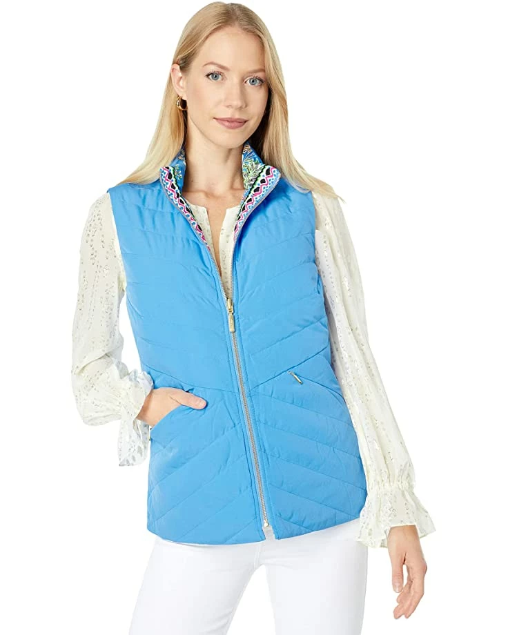 Discount 🔥 Lilly Pulitzer Deanne Reversible Vest | 🧥 Coats & Outerwear 🎉 4 Discount 🔥 Lilly Pulitzer Deanne Reversible Vest | 🧥 Coats & Outerwear 🎉 - Image 4