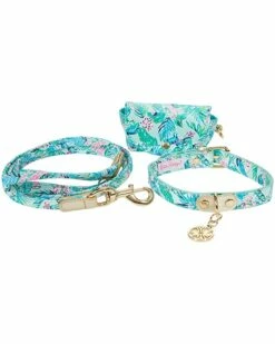 Brand new โญ Lilly Pulitzer Leash and Collar with Pouch | Pet Leashes and Harnesses โ๏ธ