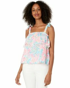 Cheap โจ Lilly Pulitzer Benita Top | ๐ Shirts & Tops โ๏ธ