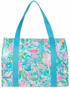 Outlet 😀 Lilly Pulitzer Insulated Market Tote | Coolers and Lunch Bags 🔔