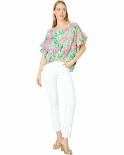 Hot Sale ⭐ Lilly Pulitzer Darlah Top | 👕 Shirts & Tops ❤️ -Cheap Lilly Pulitzer Store 71JQ3v9g1cL. AC SR736920