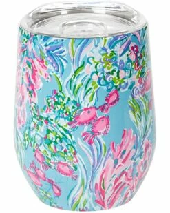 Wholesale 🎁 Lilly Pulitzer Stainless Steel Wine Tumbler | Dining ✨