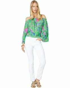 Best Sale 👏 Lilly Pulitzer Nevie Top | 👕 Shirts & Tops 💯 -Cheap Lilly Pulitzer Store 71PGKM92M6L. AC SR736920