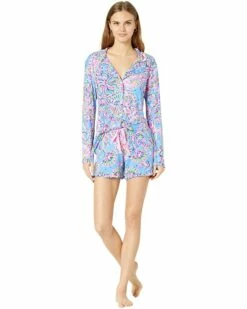 Discount 💯 Lilly Pulitzer Ruffle PJ Knit Shorts | Sleepwear 😍 -Cheap Lilly Pulitzer Store 71UyYzr1CwL. AC SR736920