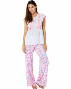 Budget 🛒 Lilly Pulitzer Raquelle Top | 👚 Shirts & Tops ⭐ -Cheap Lilly Pulitzer Store 71W8Vv0 lQS. AC SR736920