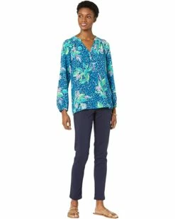 Flash Sale ✨ Lilly Pulitzer Elsa Top | 👕 Shirts & Tops ⌛ -Cheap Lilly Pulitzer Store 71YFWCI5rzL. AC SR736920