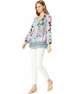 Cheap 🔥 Lilly Pulitzer Marilina Long Sleeve Tunic | 👕 Shirts & Tops 👏 -Cheap Lilly Pulitzer Store 71dGmEsj2L. AC SR736920