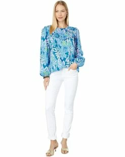 Top 10 🌟 Lilly Pulitzer Bernadette Top | 👕 Shirts & Tops 🛒 -Cheap Lilly Pulitzer Store 71oHPnk0n2L. AC SR736920