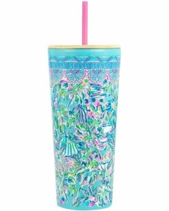 Best deal 😀 Lilly Pulitzer Tumbler with Straw | Dining 🎁