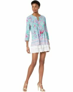 Deals 😉 Lilly Pulitzer Marilina Tunic | 👕 Shirts & Tops 👏 -Cheap Lilly Pulitzer Store 71q9c eegsL. AC SR736920