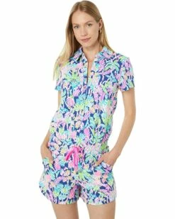 Buy ๐ Lilly Pulitzer Jorgie Romper | Jumpsuits & Rompers ๐งจ