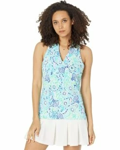 Outlet 👍 Lilly Pulitzer Lakelyn Bra Polo UPF 50+ | 👚 Shirts & Tops 👍