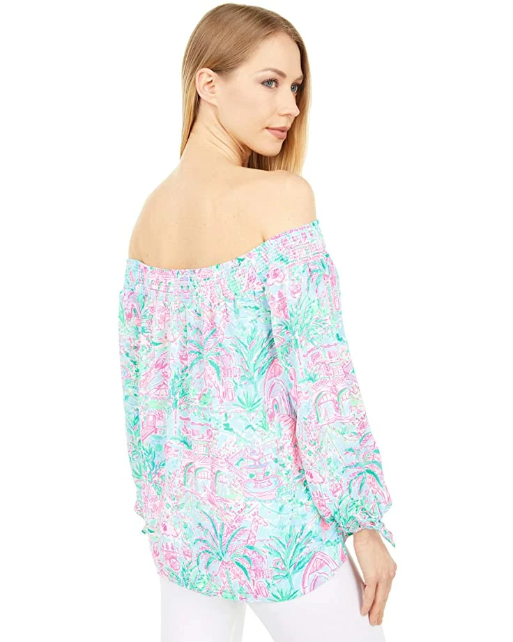 Best Sale ❤️ Lilly Pulitzer Maryellen Top | 👚 Shirts & Tops ✨ 3 Best Sale ❤️ Lilly Pulitzer Maryellen Top | 👚 Shirts & Tops ✨ - Image 3