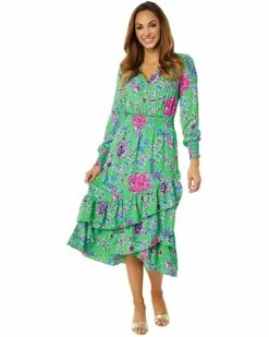 Outlet ✔️ Lilly Pulitzer Cristiana Stretch Midi 👗 Dress | 👗 Dresses 🧨