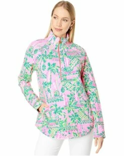 Discount 👍 Lilly Pulitzer UPF 50+ Skipper Popover | 🧥 Coats & Outerwear 💯 -Cheap Lilly Pulitzer Store 81Jjr5b4ArL. AC SR736920