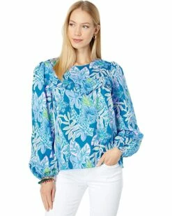 Top 10 🌟 Lilly Pulitzer Bernadette Top | 👕 Shirts & Tops 🛒