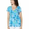 Hot Sale 🌟 Lilly Pulitzer Etta V-Neck | 👕 Shirts & Tops 😍