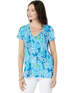 Hot Sale 🌟 Lilly Pulitzer Etta V-Neck | 👕 Shirts & Tops 😍