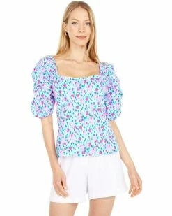 Top 10 ⭐ Lilly Pulitzer Bitsy Top | 👚 Shirts & Tops ⌛