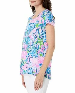 Best reviews of ⌛ Lilly Pulitzer Etta Scoop Neck | 👕 Shirts & Tops 🤩 -Cheap Lilly Pulitzer Store 81gittkG9TL. AC SR736920