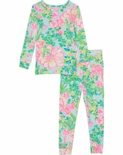 New 🔥 Lilly Pulitzer Kids Sammy Pajama Set (Toddler/Little Kids/Big Kids) | Sleepwear 💯 -Cheap Lilly Pulitzer Store 81hQMYwloWL. AC SR736920