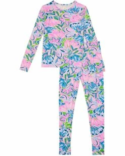New 🔥 Lilly Pulitzer Kids Sammy Pajama Set (Toddler/Little Kids/Big Kids) | Sleepwear 💯