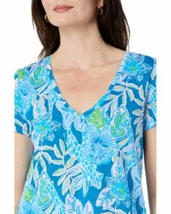 Hot Sale 🌟 Lilly Pulitzer Etta V-Neck | 👕 Shirts & Tops 😍 -Cheap Lilly Pulitzer Store 81s8cTbKacL. AC SR736920