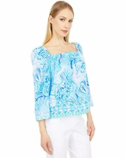 Deals 👍 Lilly Pulitzer Lizzie Top | 👕 Shirts & Tops 💯 -Cheap Lilly Pulitzer Store 81tbS2q7k L. AC SR736920