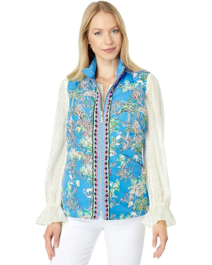 Discount 🔥 Lilly Pulitzer Deanne Reversible Vest | 🧥 Coats & Outerwear 🎉 1 Discount 🔥 Lilly Pulitzer Deanne Reversible Vest | 🧥 Coats & Outerwear 🎉