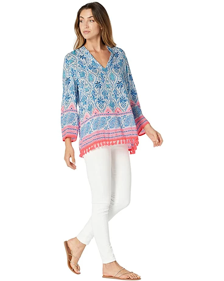 Promo 🎁 Lilly Pulitzer Luna Bay Tunic | 👕 Shirts & Tops ⭐ 4 Promo 🎁 Lilly Pulitzer Luna Bay Tunic | 👕 Shirts & Tops ⭐ - Image 4