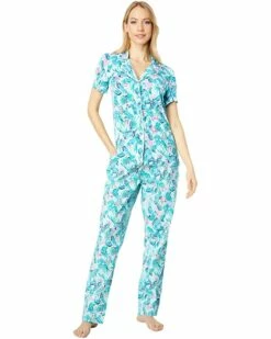 Best reviews of ✔️ Lilly Pulitzer PJ Knit Short Sleeve Button-Up Top | Sleepwear 💯 -Cheap Lilly Pulitzer Store 81zizoTTzXL. AC SR736920