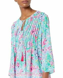 Deals 😉 Lilly Pulitzer Marilina Tunic | 👕 Shirts & Tops 👏 -Cheap Lilly Pulitzer Store 91 NoObtImL. AC SR736920