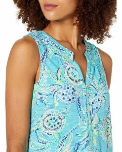Hot Sale ✨ Lilly Pulitzer Essie Top | 👚 Shirts & Tops 😉 -Cheap Lilly Pulitzer Store 91FWovMxhGL. AC SR736920