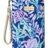 Best deal 🧨 Lilly Pulitzer Tiki Palm Wristlet | 👜 Handbags 😉
