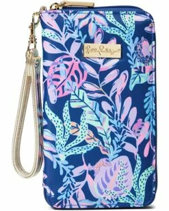 Best deal 🧨 Lilly Pulitzer Tiki Palm Wristlet | 👜 Handbags 😉